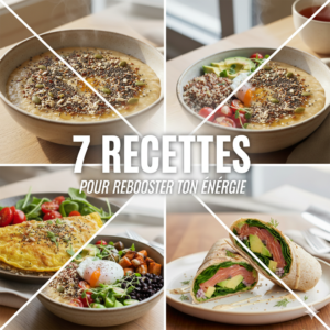 7 recettes pour rebooster ton énergie