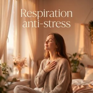 Audio guidé de respiration anti-stress Zanaya, exercice de respiration pour apaiser le stress et retrouver le calme