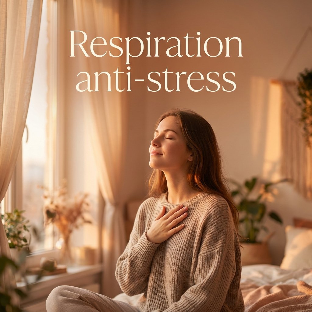 Audio guidé de respiration anti-stress Zanaya, exercice de respiration pour apaiser le stress et retrouver le calme