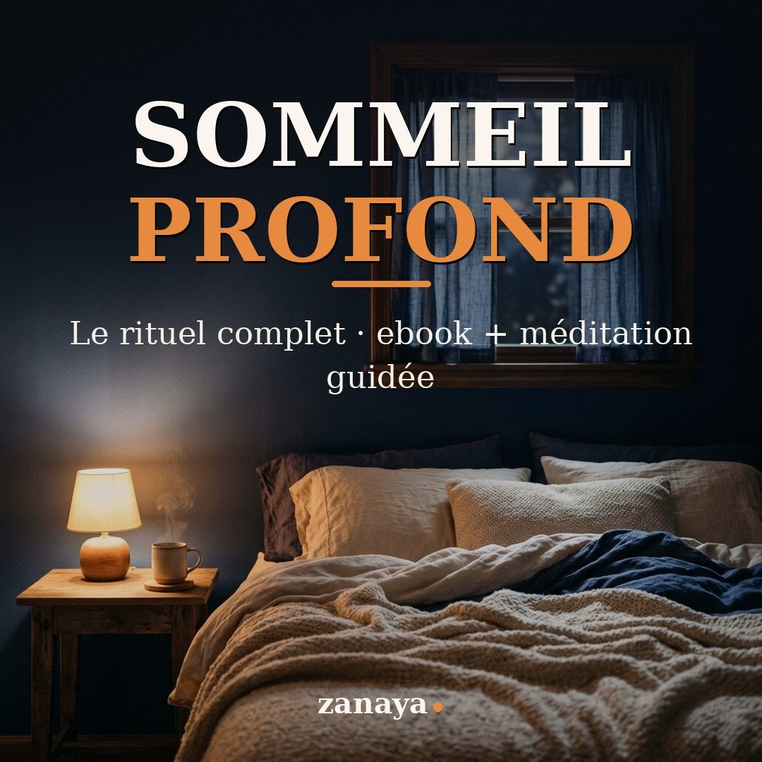 Bundle Sommeil profond de Zanaya, ebook Mieux dormir en 7 jours et méditation guidée Nuit Paisible pour un rituel du soir complet