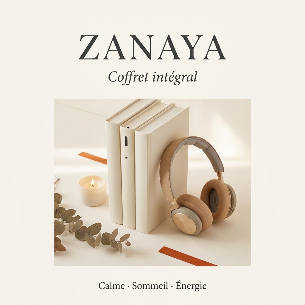 Coffret Zanaya intégral pour programme de méditation et relaxation guidée